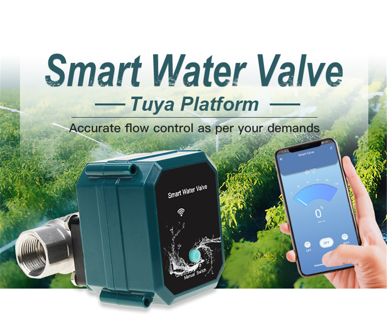 Water flow adjusting Wifi Water Valve for home main water shut off02 (2)
